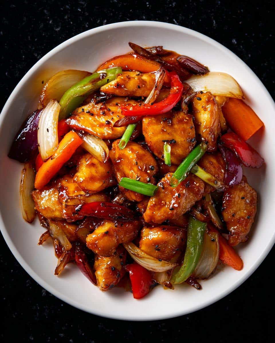 Teriyaki chicken stir fry - detail 1