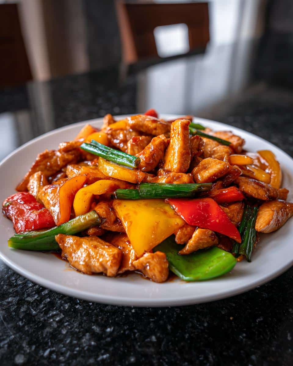 Teriyaki chicken stir fry - detail 2