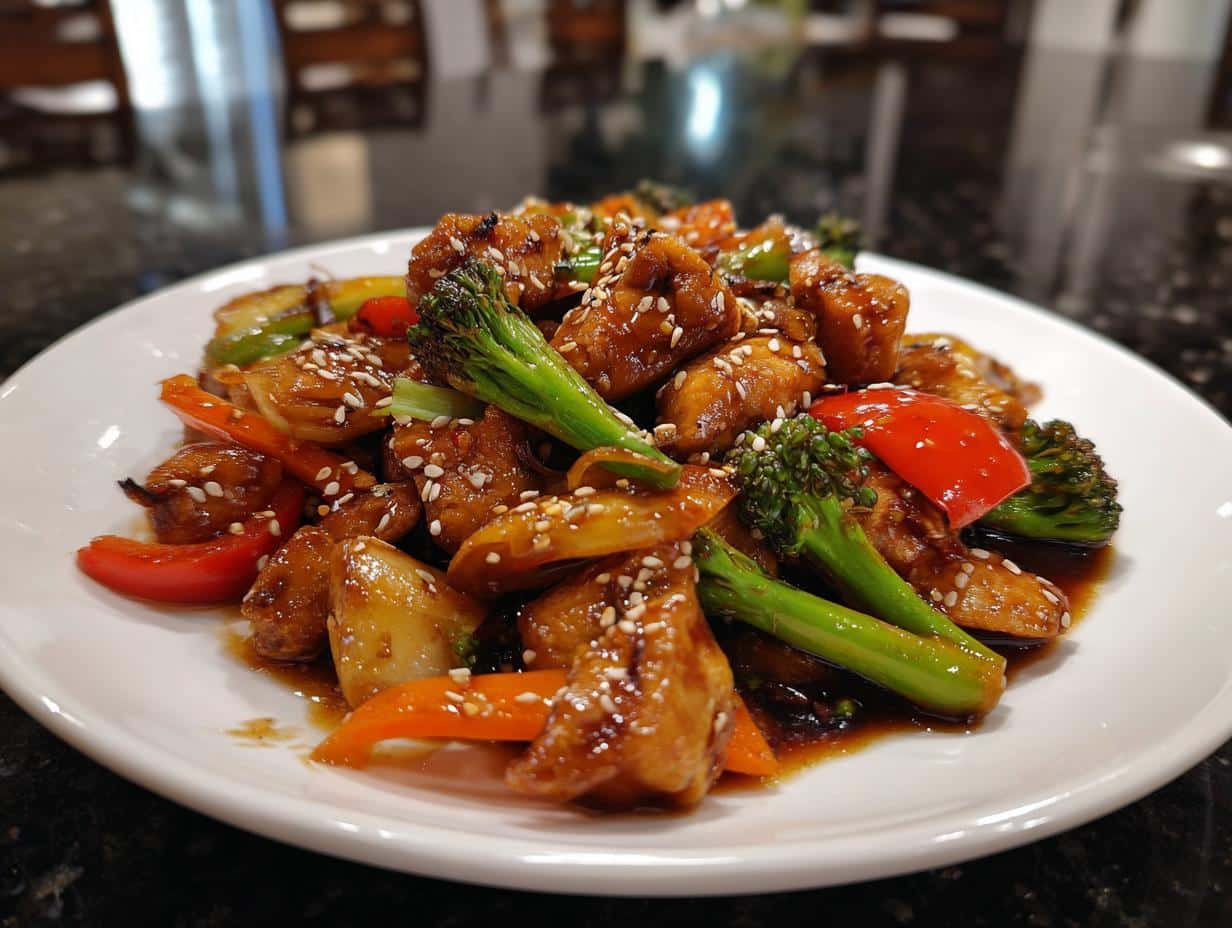 Teriyaki chicken stir fry - detail 3