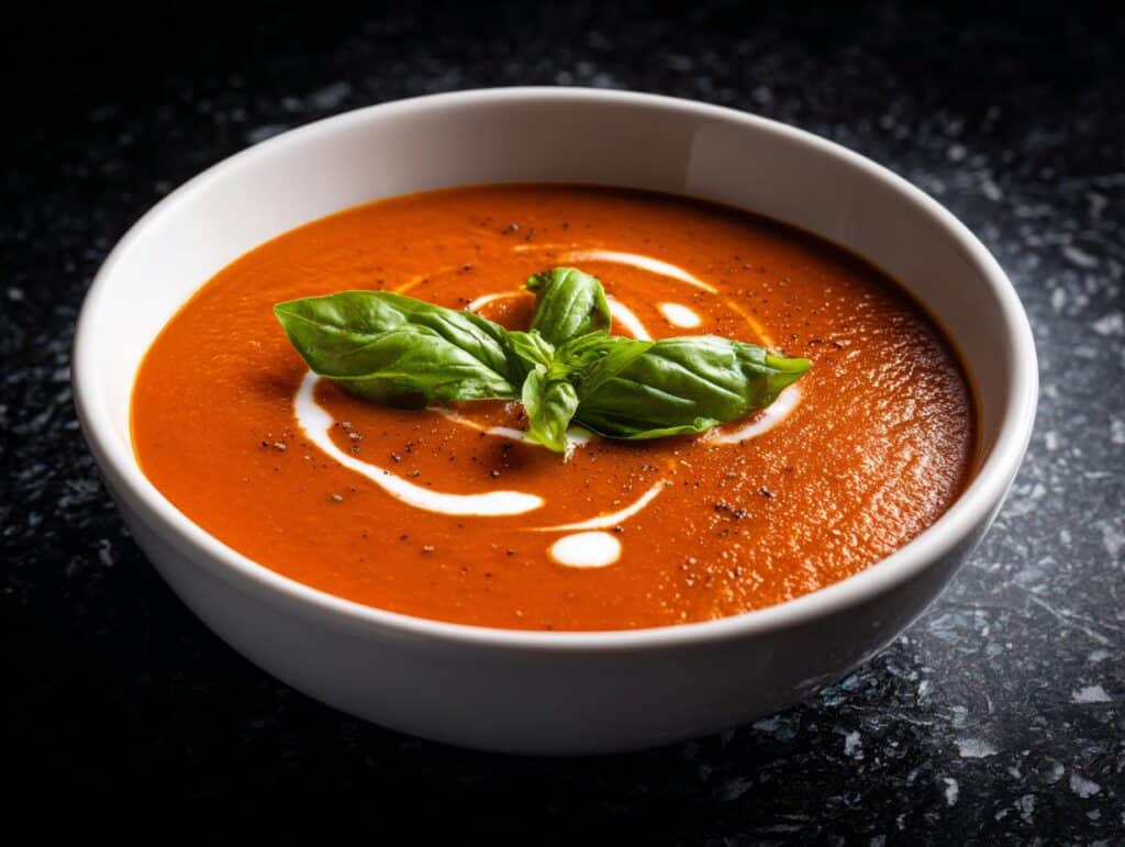 Tomato basil soup