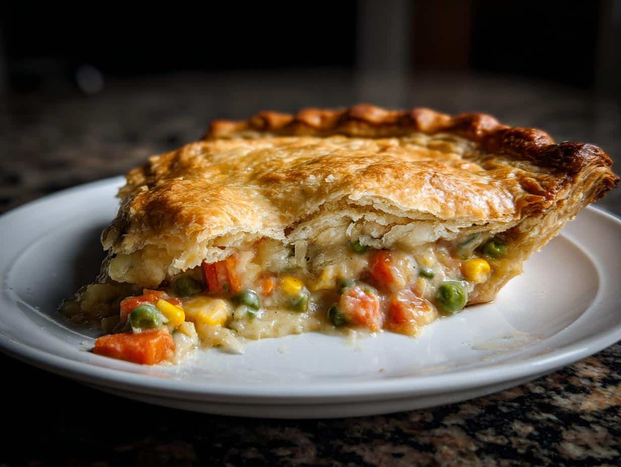 Vegetable Pot Pie - detail 1