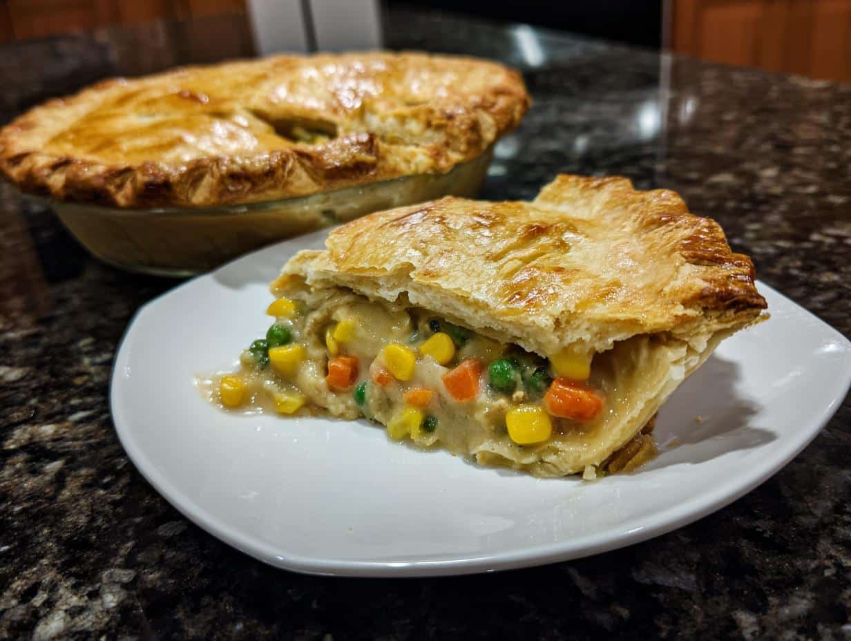 Vegetable Pot Pie - detail 2