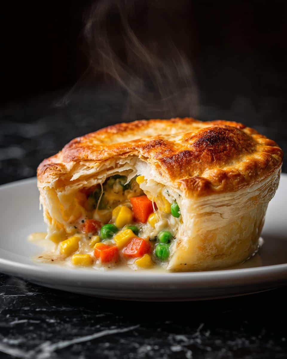 Vegetable Pot Pie - detail 3
