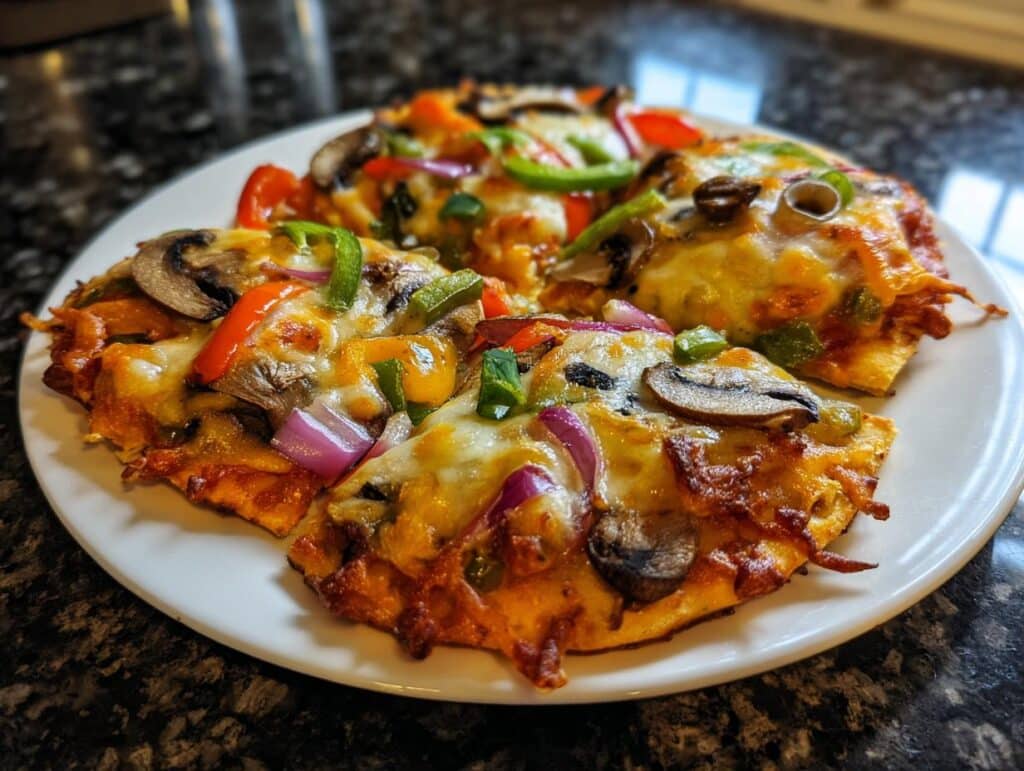 Vegetable flatbread
