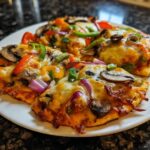 Vegetable flatbread