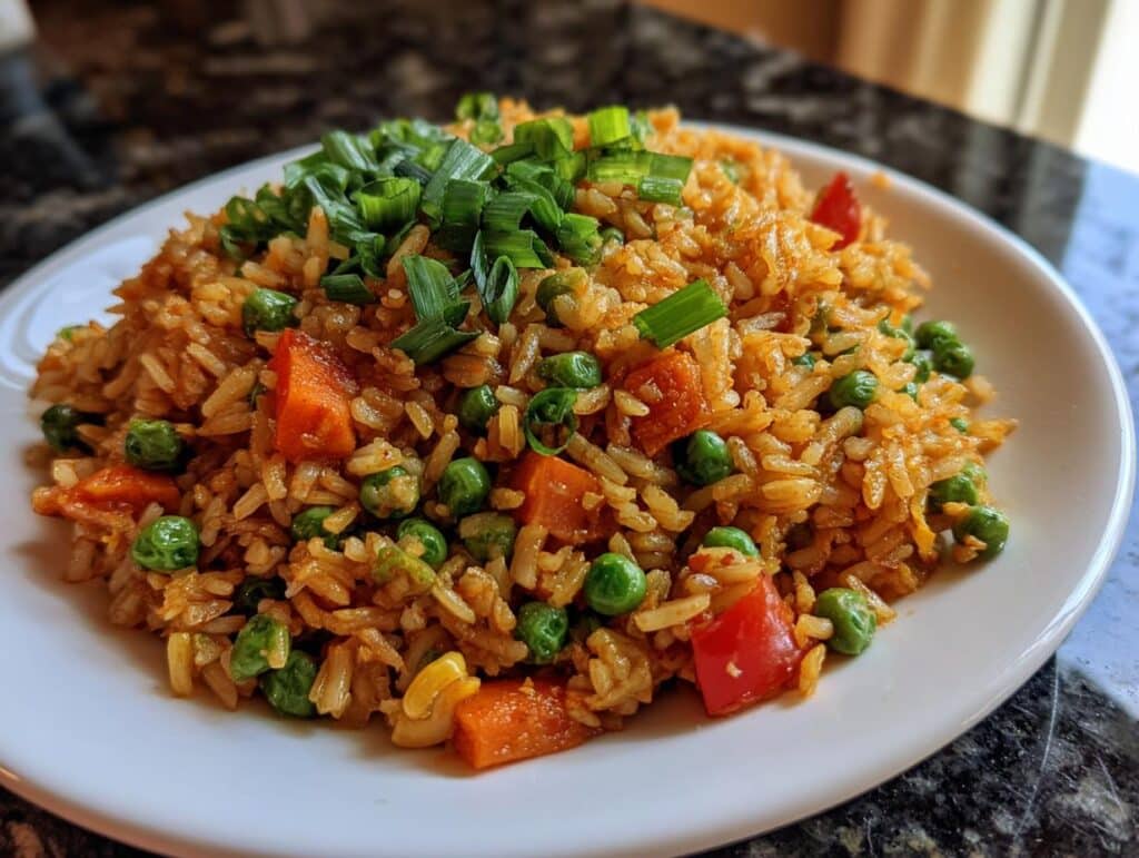 Vegetable fried rice