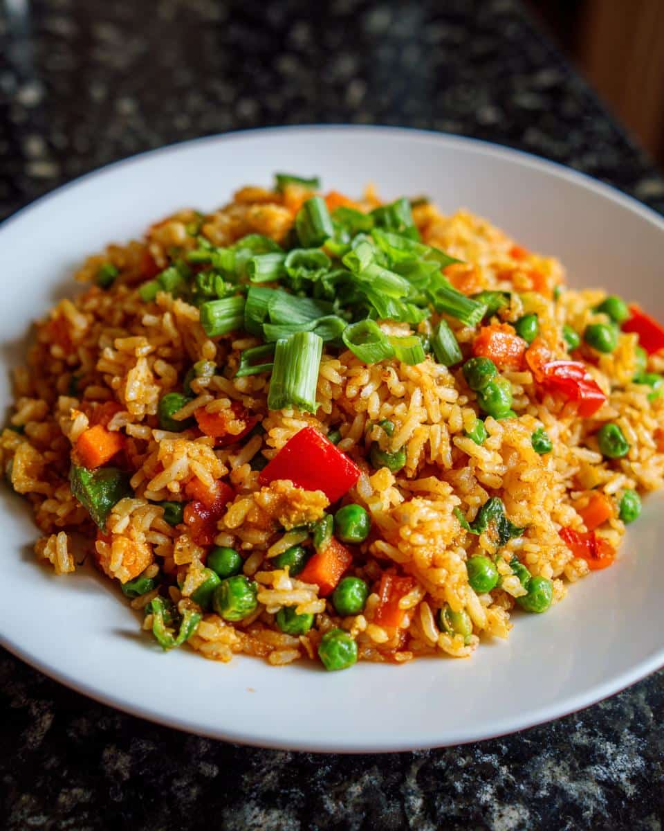 Vegetable fried rice - detail 2