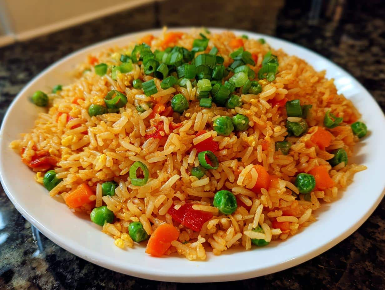 Vegetable fried rice - detail 3