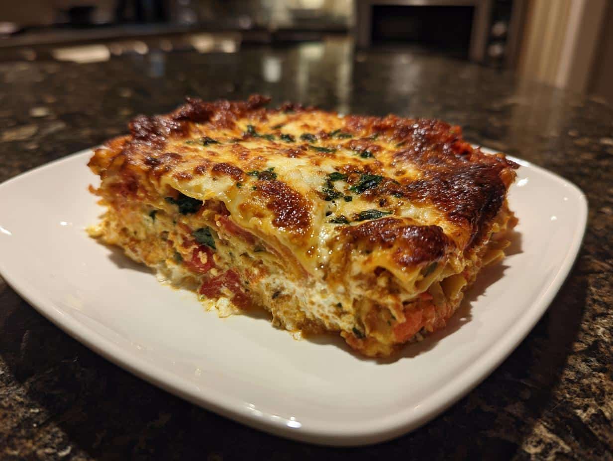 Vegetable lasagna - detail 3