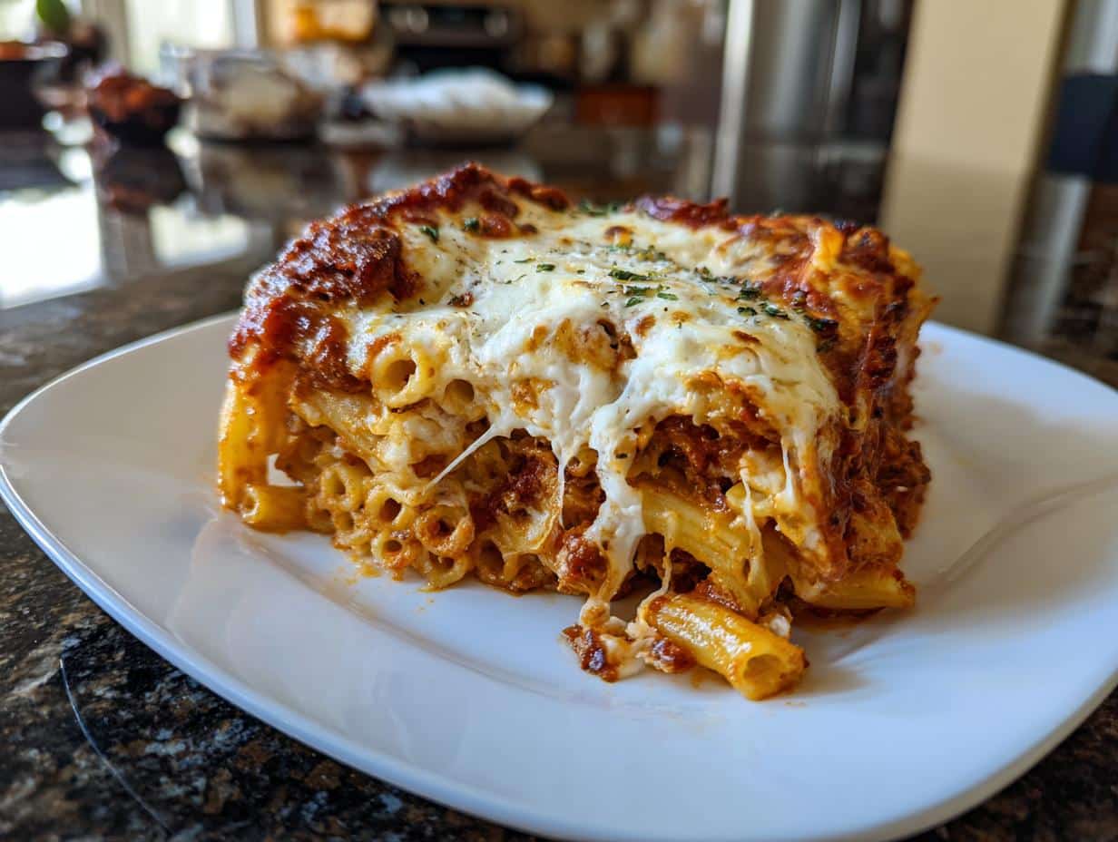 Vegetarian baked ziti