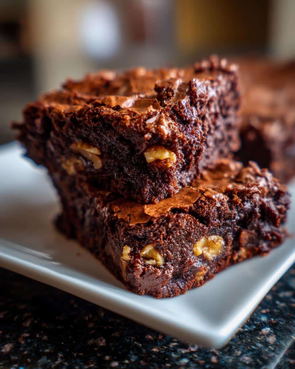 Walnut Brownies - detail 2