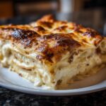 White sauce lasagna
