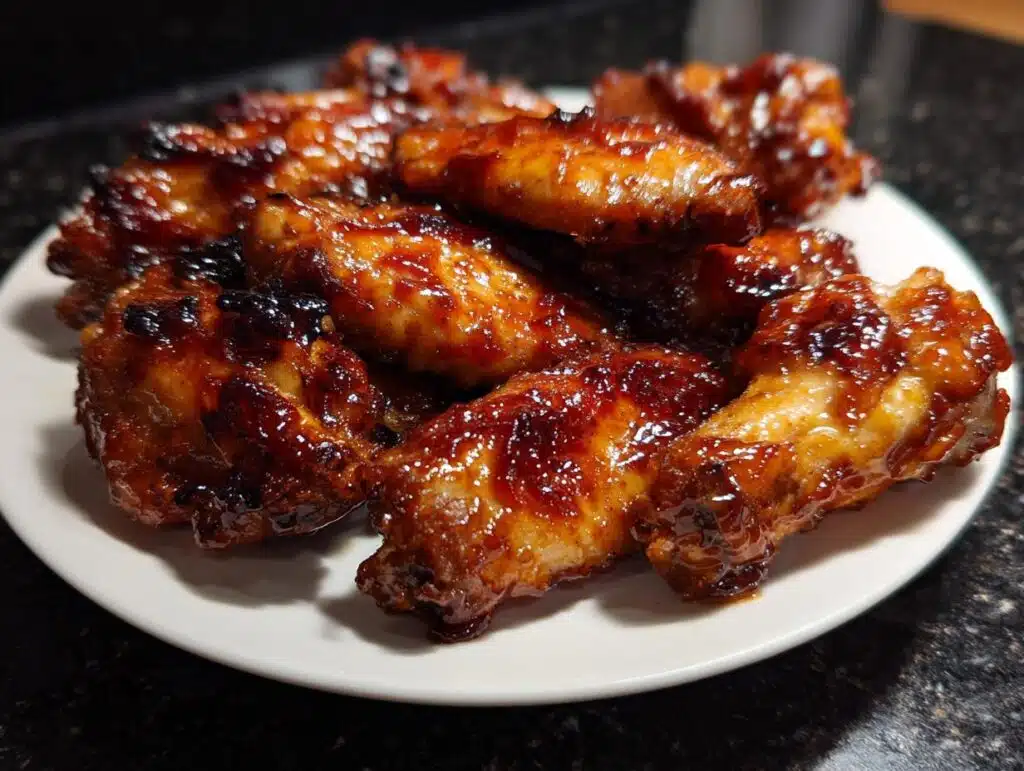 BBQ chicken wings