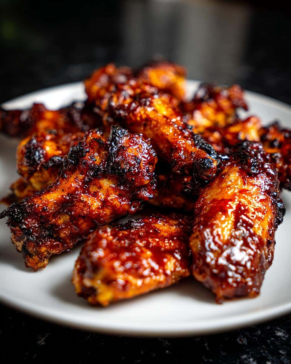 BBQ chicken wings - detail 2