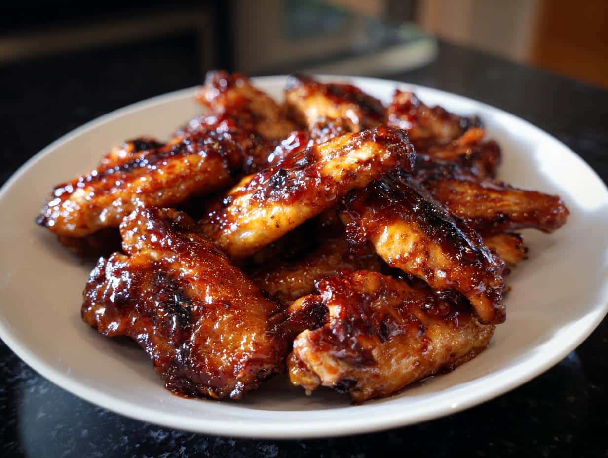 BBQ chicken wings - detail 4