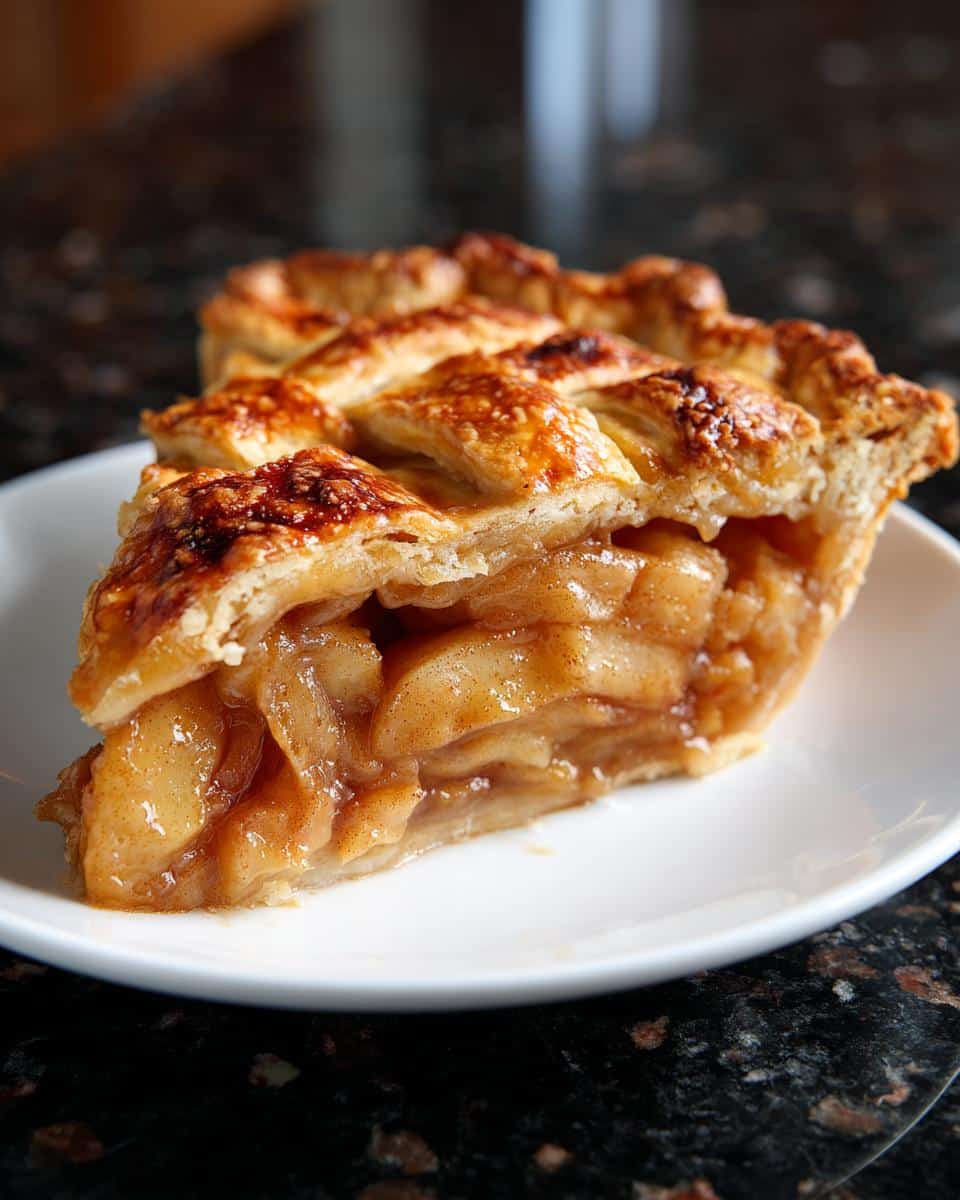 Classic apple pie - detail 2