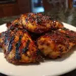 Grilled BBQ chicken