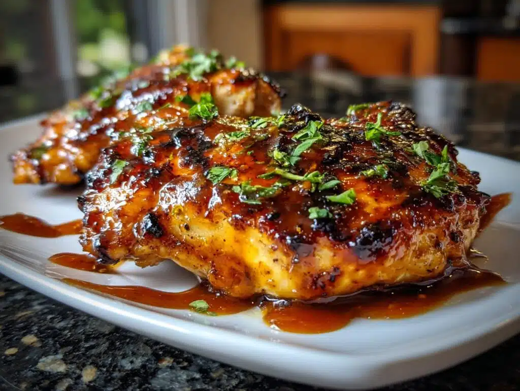 Honey BBQ chicken