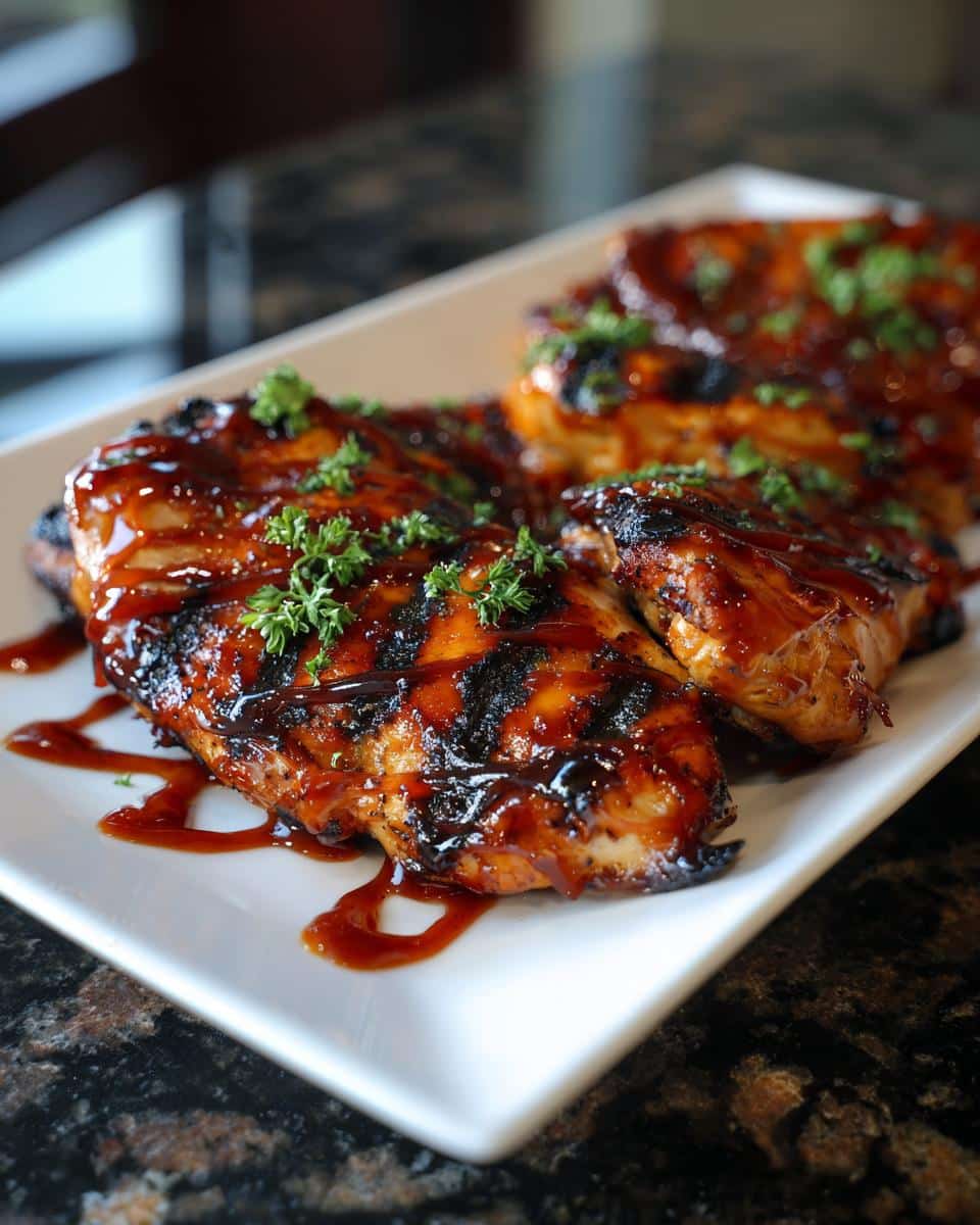 Honey BBQ chicken - detail 2